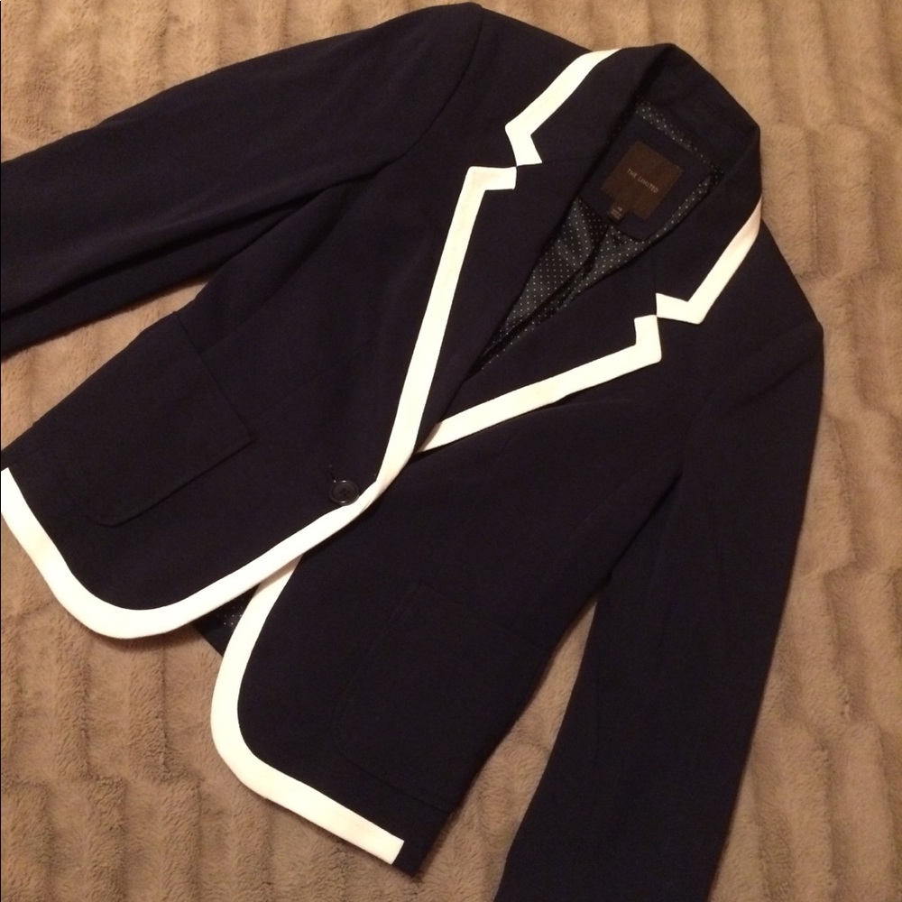 The Limited Navy Blazer
